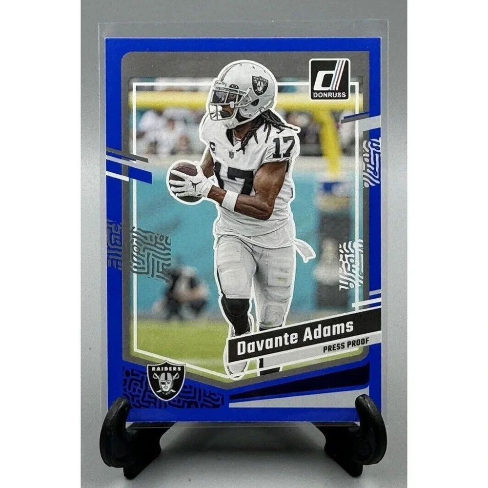 2023 Panini‎ Donruss - Press Proof Blue #174 Davante Adams Raiders